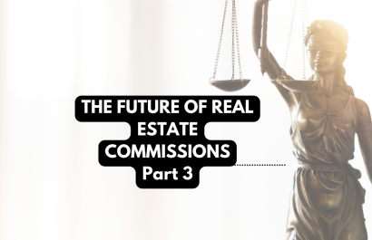 What could happen to real estate commissions?